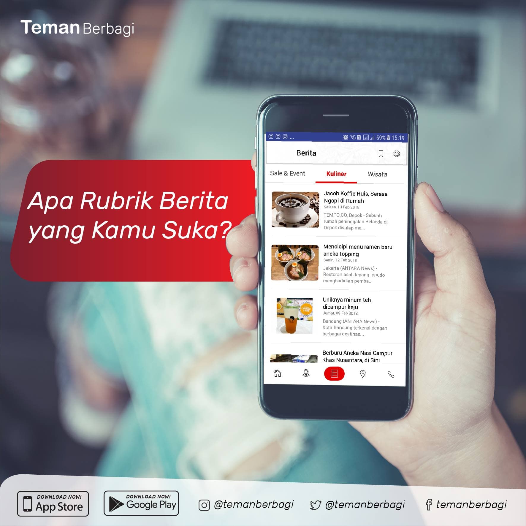 Teman Berbagi screenshot 2